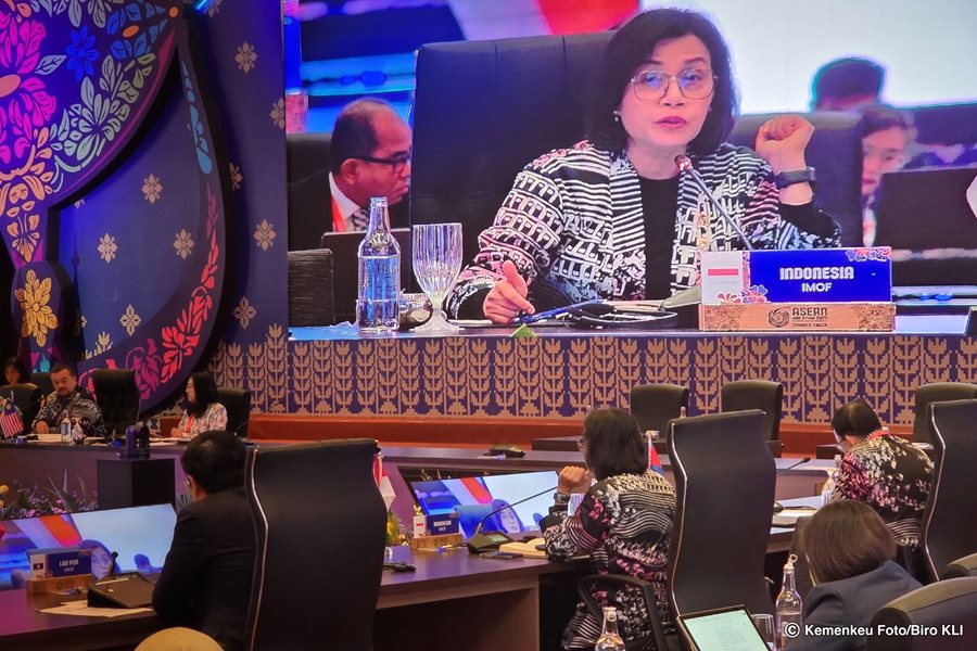 Menkeu Sri Mulyani Dorong Kerja Sama ASEAN Menghadapi Tantangan Global pada AFMGM ke-12