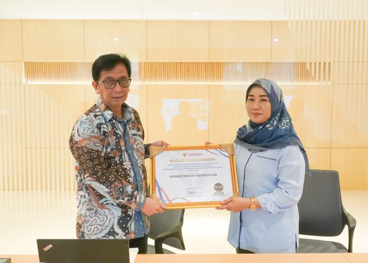Wujud Komitmen untuk Masyarakat: Kemenkes Capai Skor Tinggi Pelayanan Publik 2024