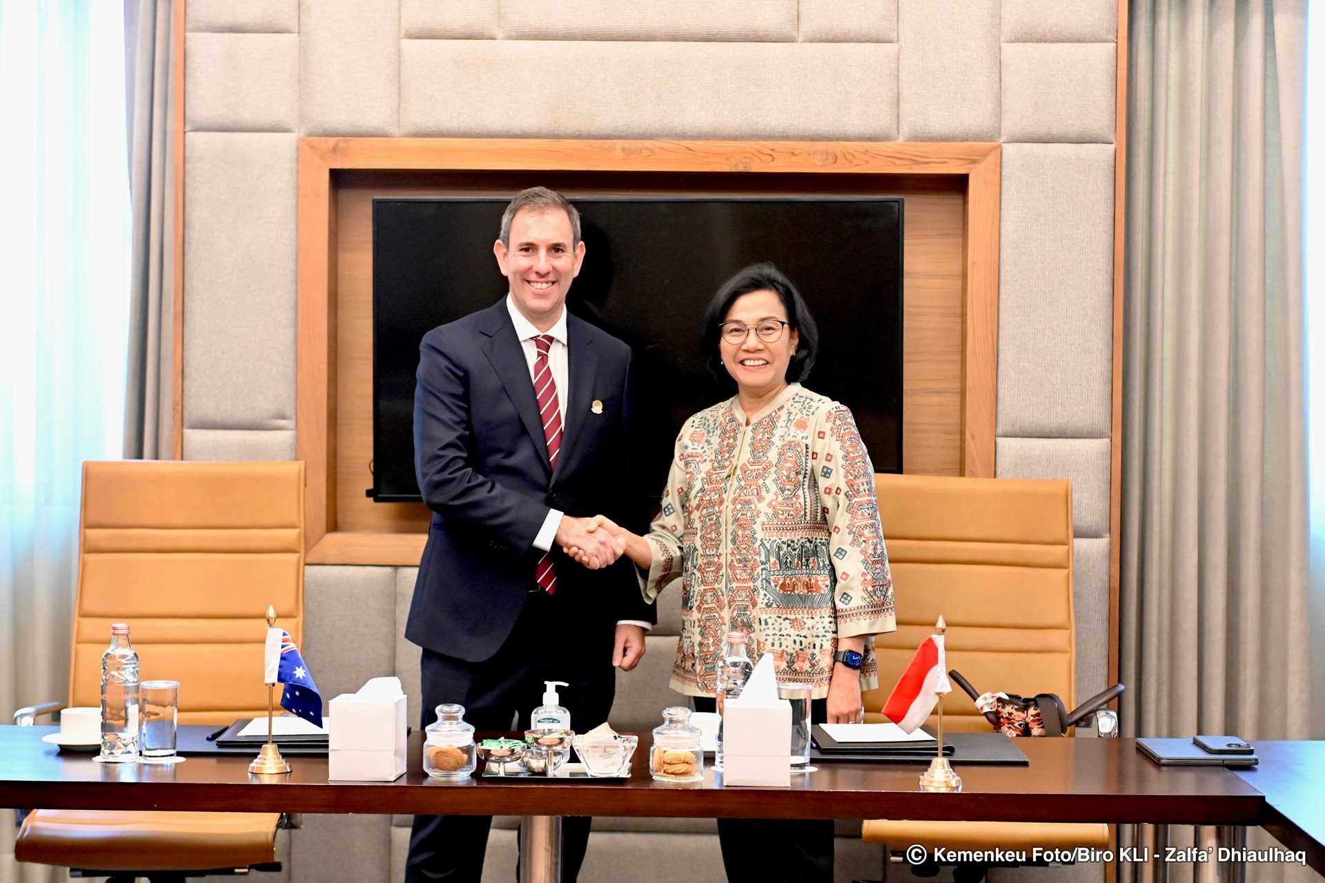 Menkeu Indonesia dan Australia Bahas Dampak Tarif Trump dan Tantangan Ekonomi Global