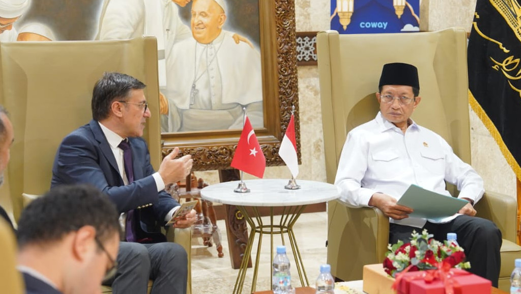 Menag Terima Dubes Turki: Diskusikan Kolaborasi di Sektor Agama, Budaya, dan Pendidikan