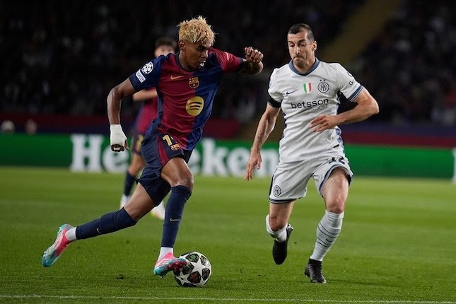 Duel Sengit di Semifinal Liga Champions: Barcelona Tahan Imbang Inter 3-3 di Leg Pertama