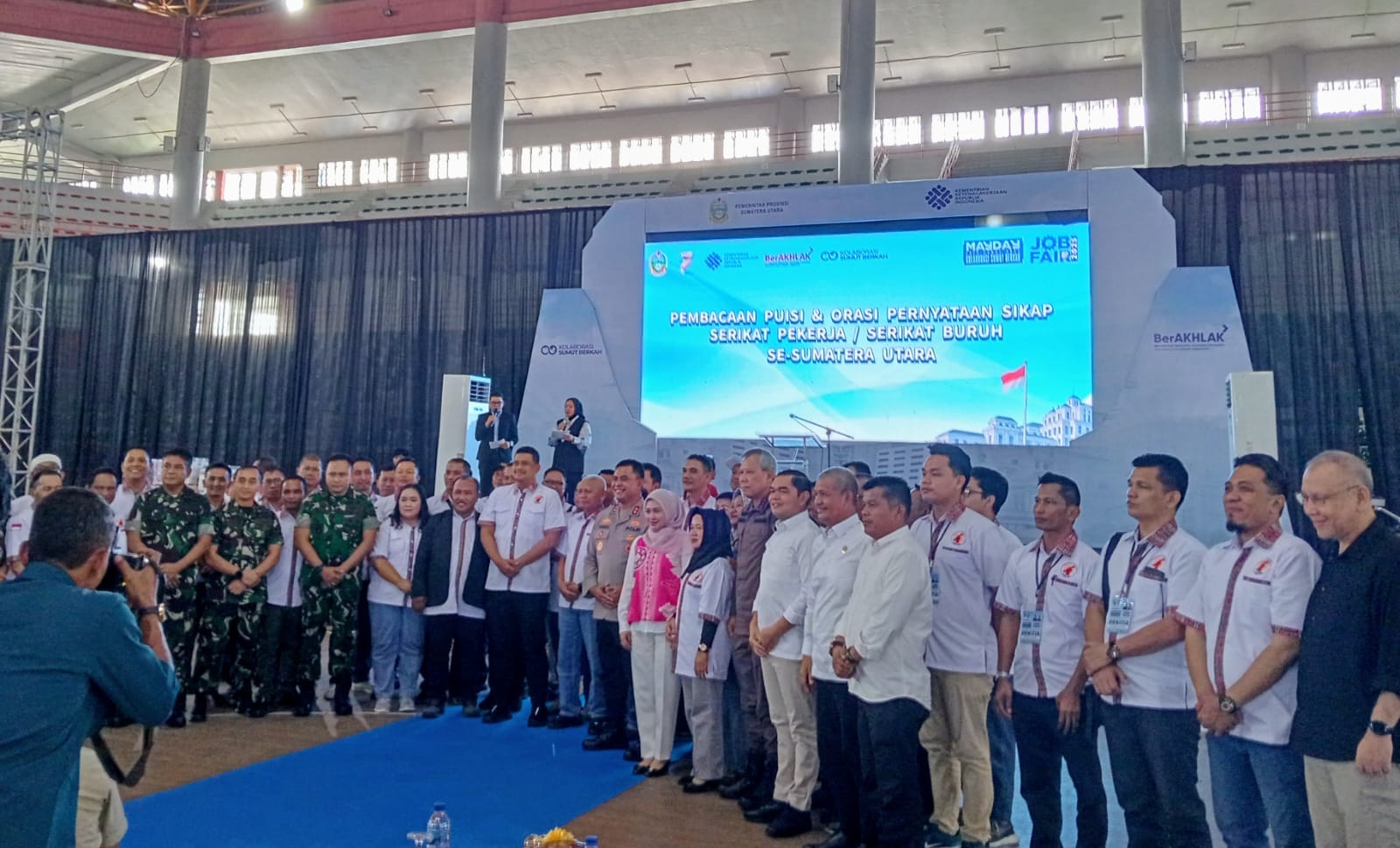 Meriahkan May Day Fair 2025, Gubernur Sumut Serukan Kolaborasi Lindungi Iklim Investasi