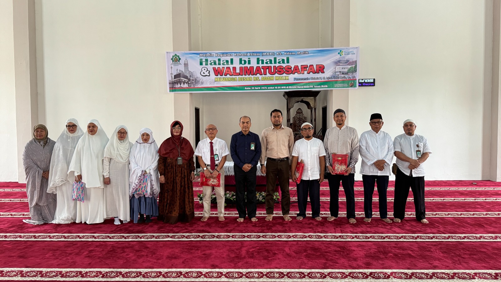 RS Adam Malik Lepas Jamaah Haji dan Petugas Kesehatan 1446 H