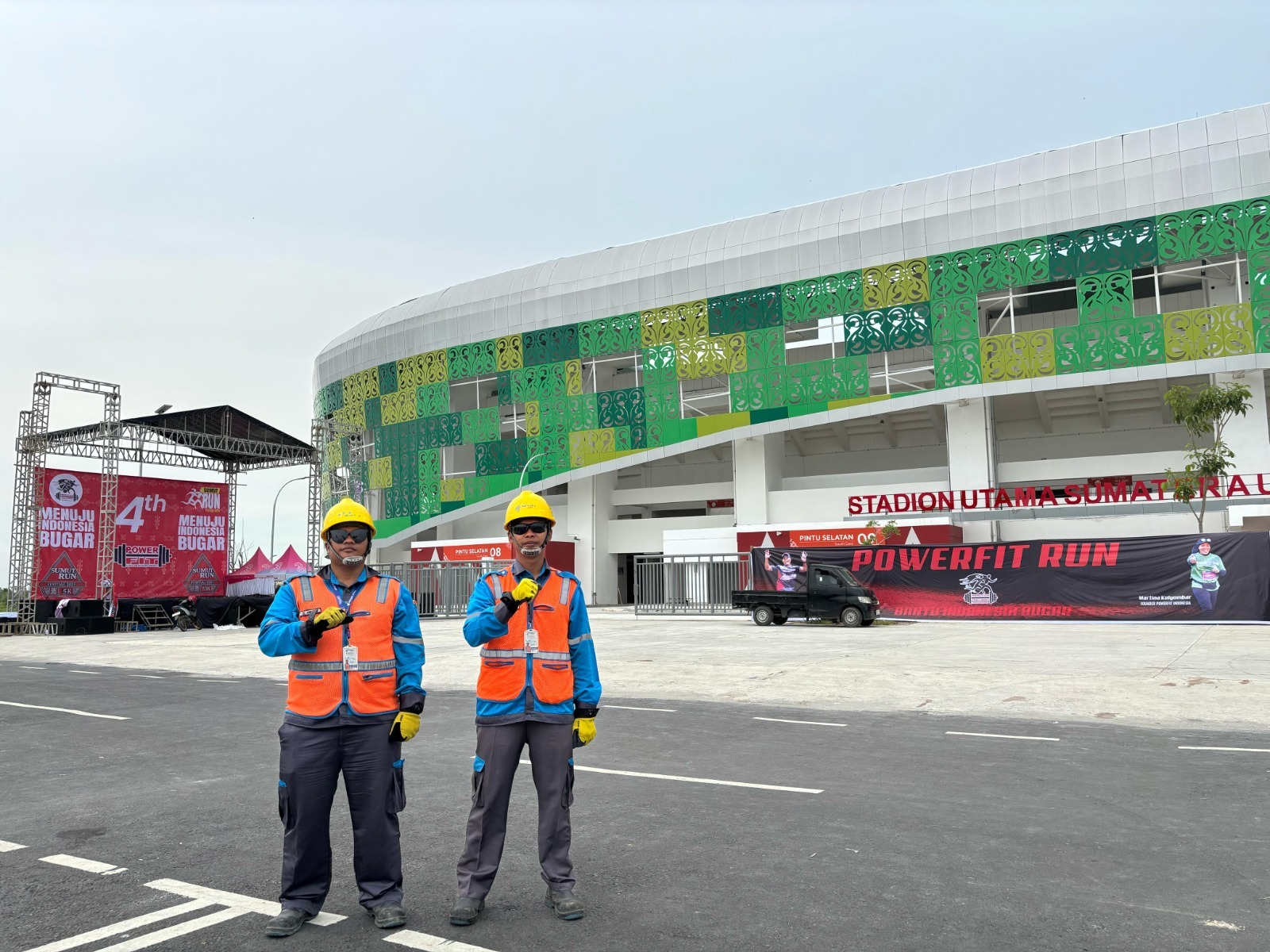 Dukung Suksesnya Sumut Run Festival 2025, PLN UP3 Lubuk Pakam Siaga Pastikan Keandalan Listrik di Stadion Utama Sumatera Utara