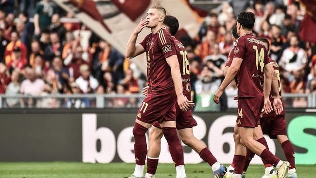AS Roma Perpanjang Rekor Tak Terkalahkan, Tundukkan Fiorentina 1-0 Lewat Gol Dovbyk