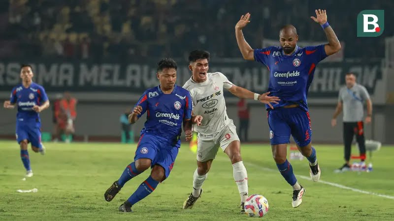 Persis Solo Tumbang dari Arema FC, Ancaman Degradasi Makin Nyata