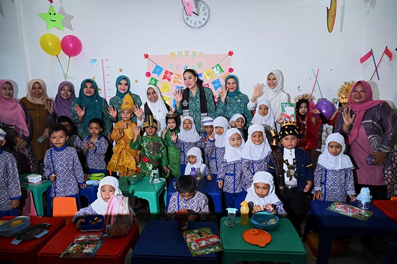 Wakil Ketua TP Posyandu Sumut Ajak Orang Tua Rutin Bawa Balita ke Posyandu untuk Imunisasi