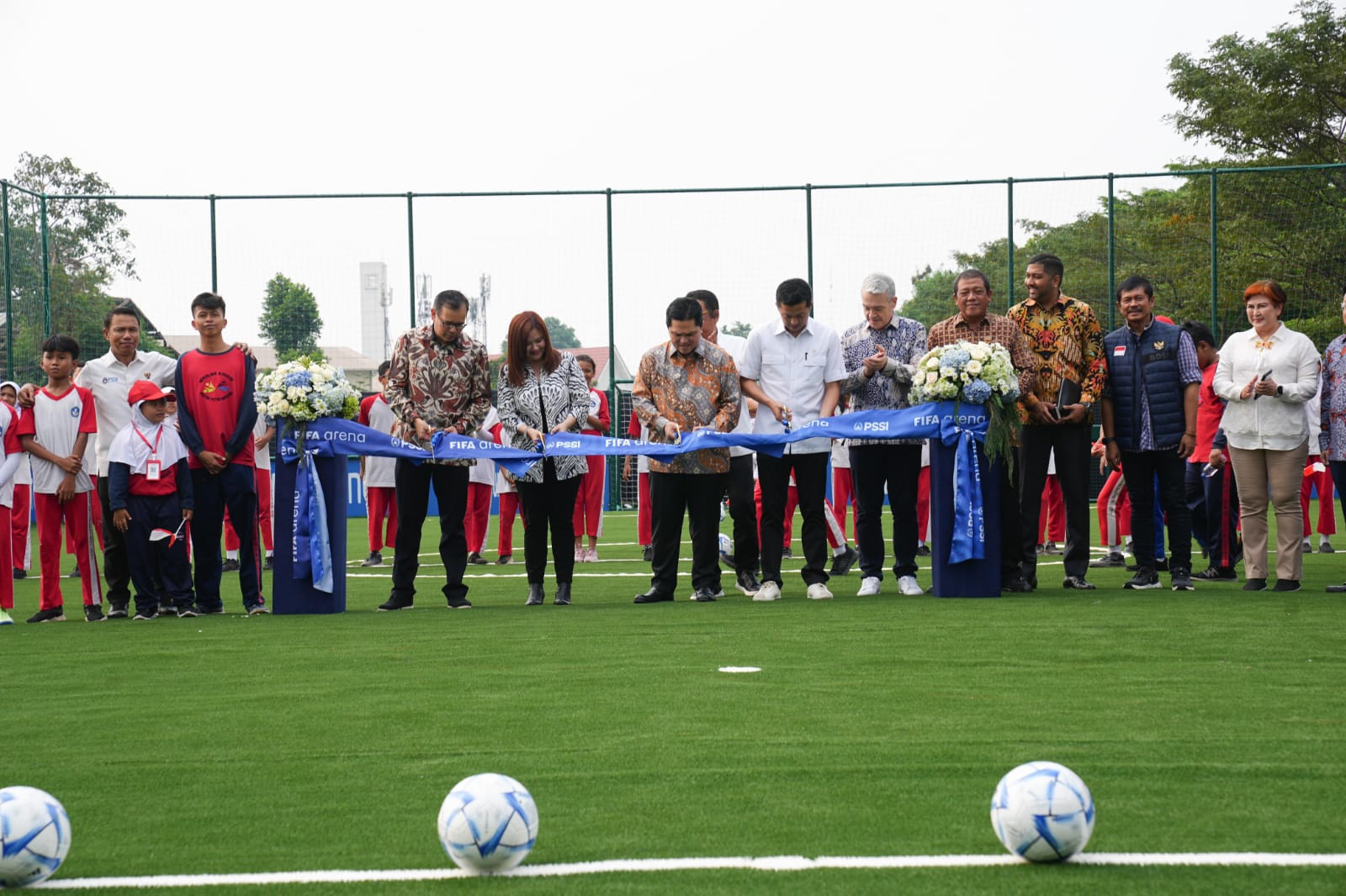 Indonesia Resmikan Dua FIFA Arena Pertama, Erick Thohir: Sejarah Baru Sepak Bola Global Dimulai di Sini