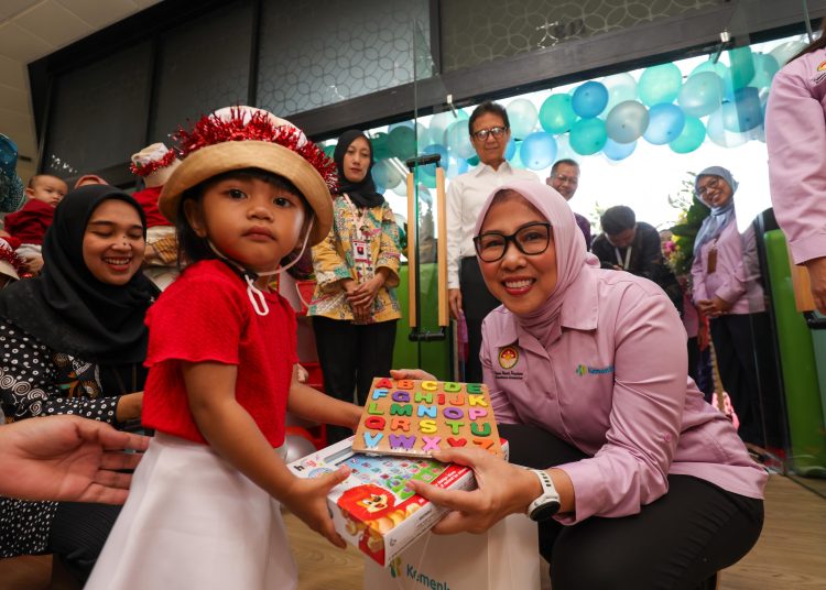 TPA Serama Kembali Dibuka, Kemenkes Dukung Ibu Bekerja dengan Fasilitas Ramah Anak