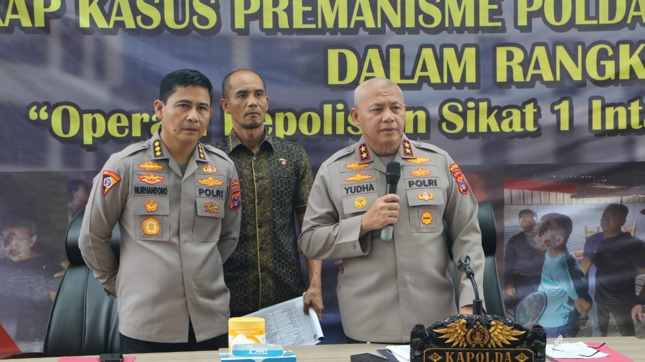 Polda Kalsel Tangkap 135 Tersangka Premanisme dalam Operasi Sikat 1 Intan