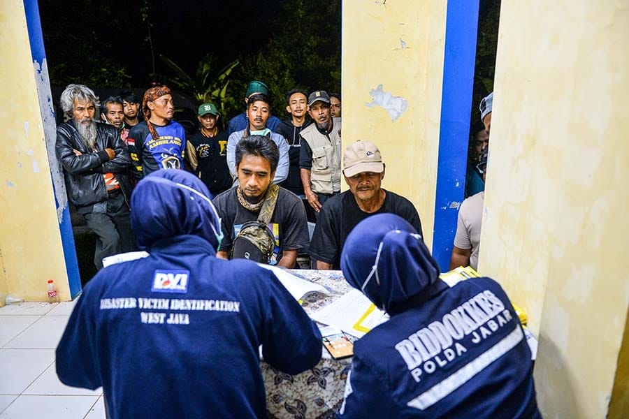 Tim DVI Polri Identifikasi Korban Ledakan Amunisi di Garut