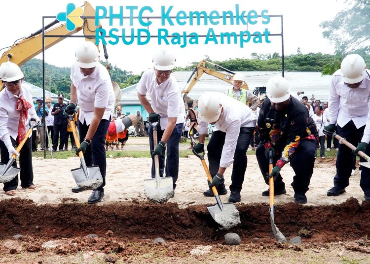 Menkes Resmikan Pembangunan RSUD Raja Ampat Kelas C, Dorong Pemerataan Layanan Kesehatan di Daerah Terpencil