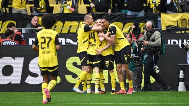 Dortmund Lolos ke Liga Champions Usai Bungkam Holstein Kiel 3-0
