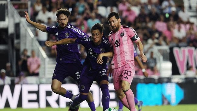 Inter Miami Dibantai 0-3 oleh Orlando City di Florida Derby, Messi Kena Kartu Kuning