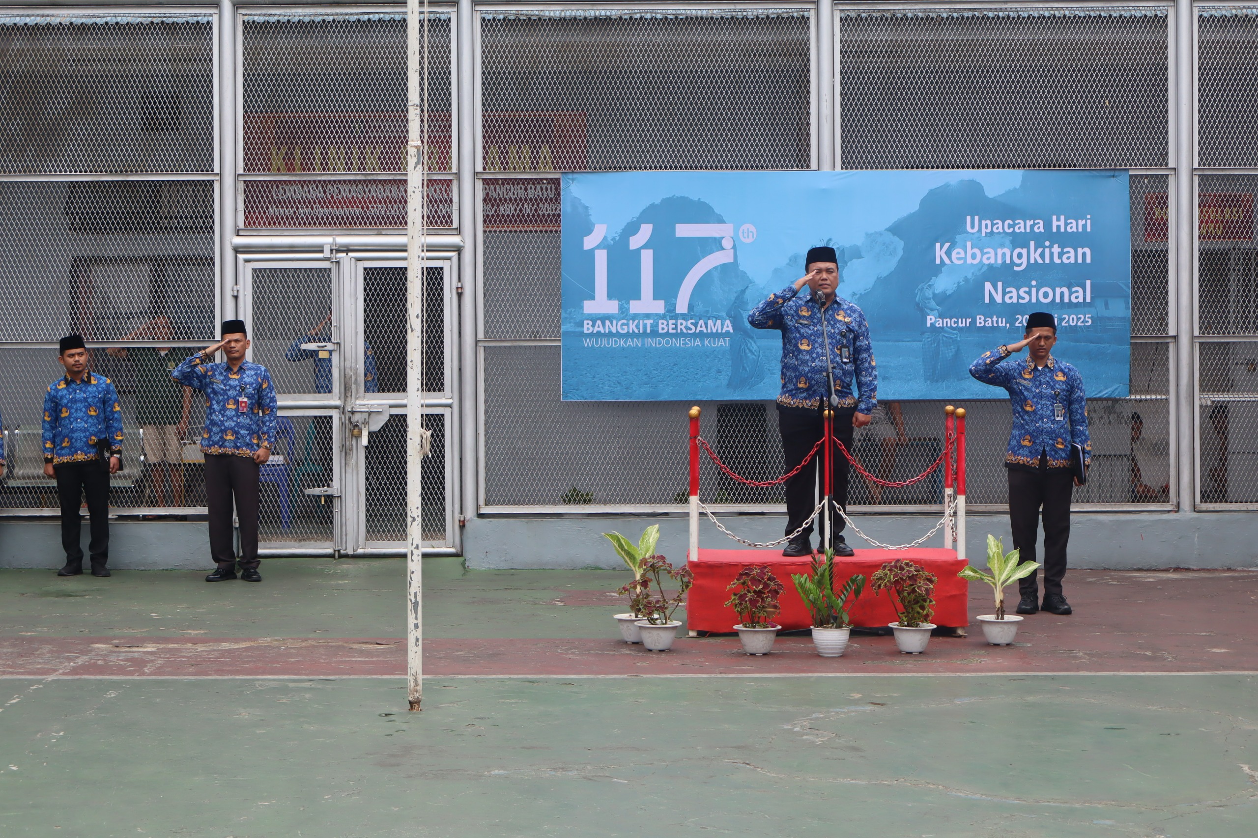 Lapas Kelas IIA Pancurbatu Gelar Upacara Hari Kebangkitan Nasional, Tanamkan Semangat Kebangsaan kepada WBP