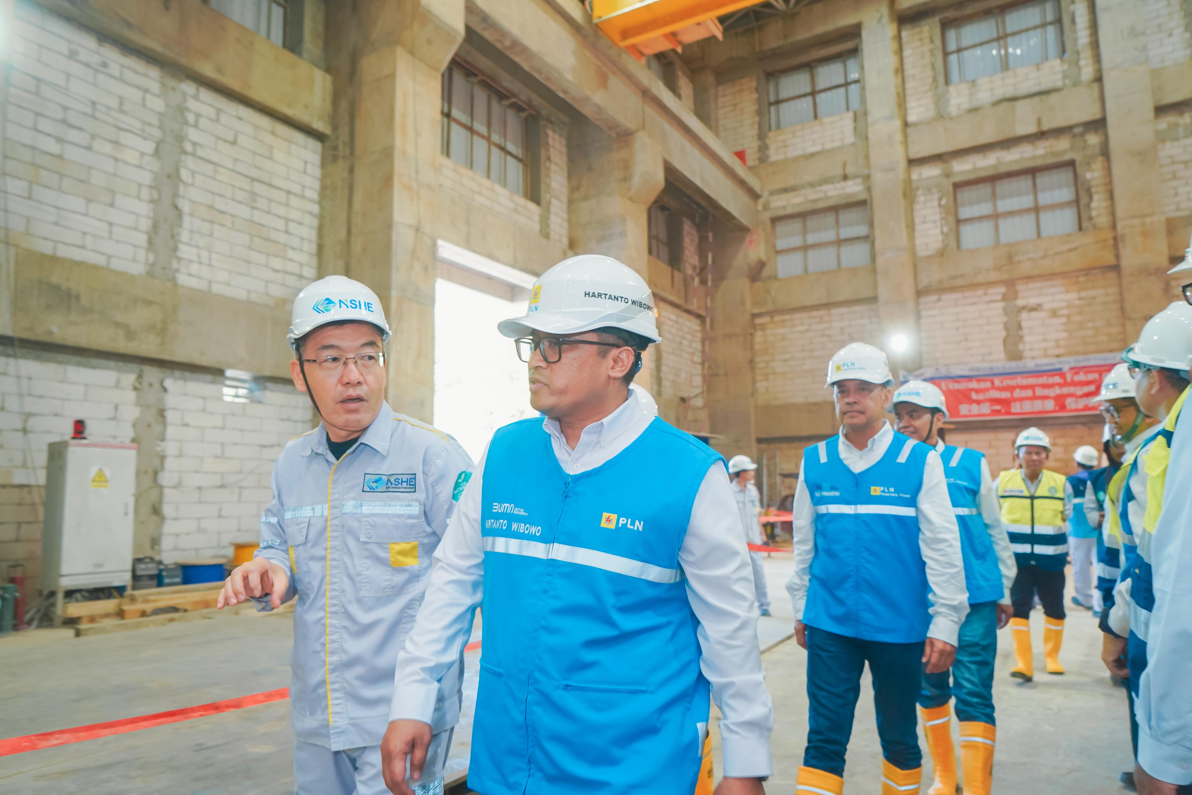 Dukung Transisi Energi, PLN UIP SBU Lakukan Site Visit ke PLTA Batang Toru Berkapasitas 510 MW