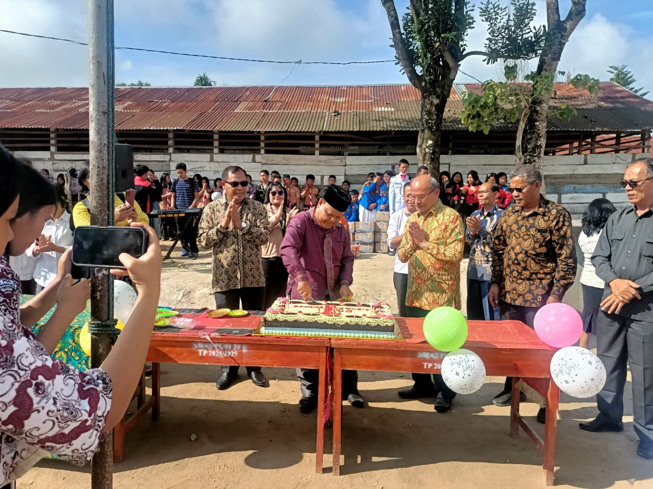 HUT ke-26 SMA PGRI 20 Siborong-borong, Drs Alpa Simanjuntak Serukan Semangat Kebangkitan