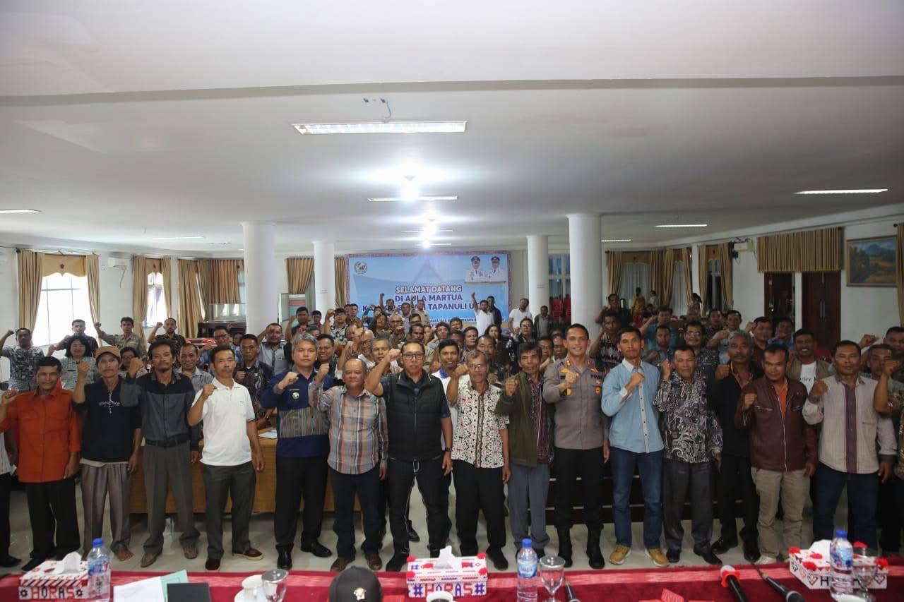 Bupati JTP Dorong Kemenyan Jadi Komoditi Unggulan Taput