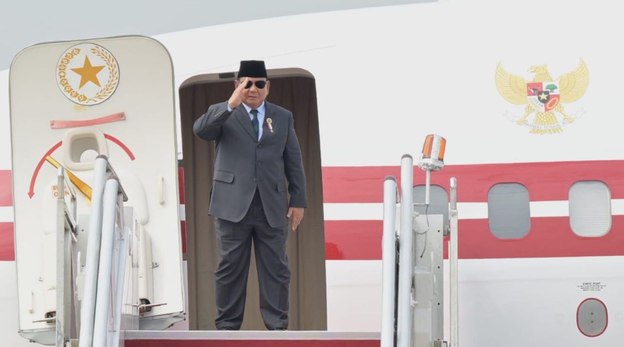 Presiden Prabowo Pulang ke Indonesia Usai Hadiri KTT ke-46 ASEAN
