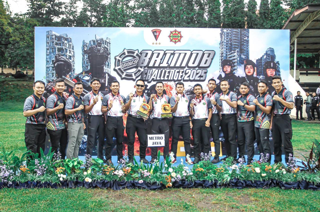 Satbrimob Polda Metro Jaya Tembus Empat Besar di Brimob Challenge 2025