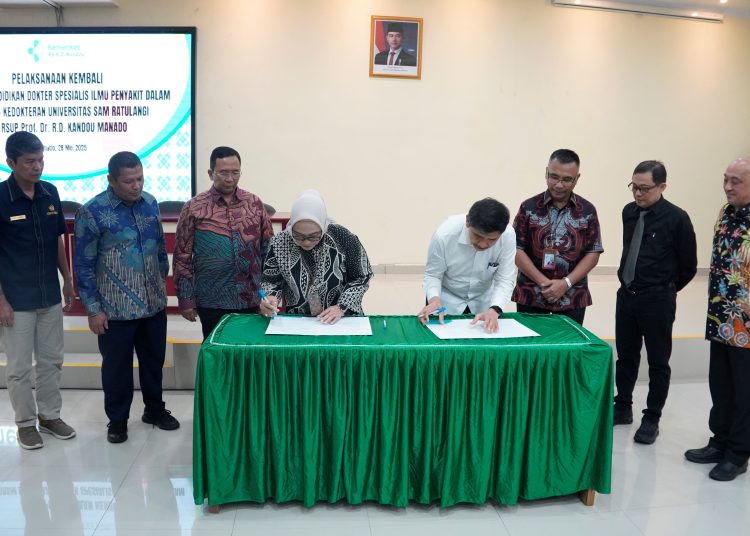 Program PPDS Penyakit Dalam RS Kandou Resmi Dibuka Kembali