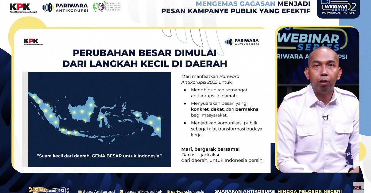 KPK Luncurkan Pariwara Antikorupsi 2025, Gandeng Pemda dan BUMD Kampanyekan Integritas Lewat Iklan Publik