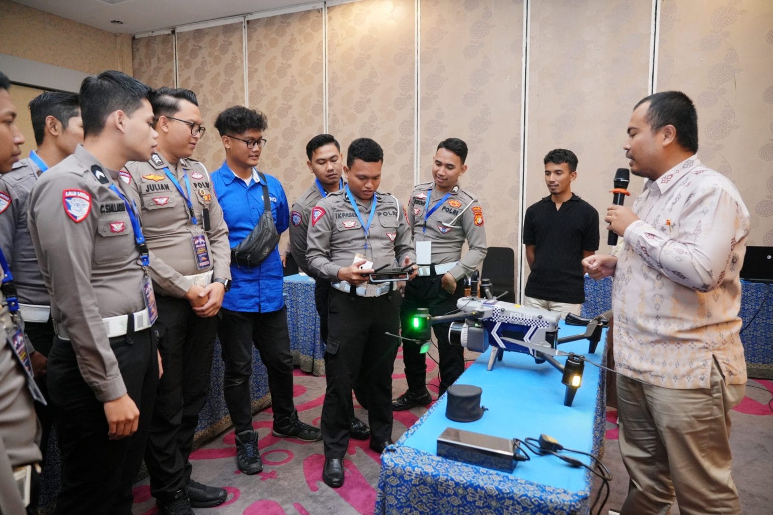 Korlantas Polri Gunakan Drone untuk Tingkatkan Penanganan Kecelakaan dan Kemacetan