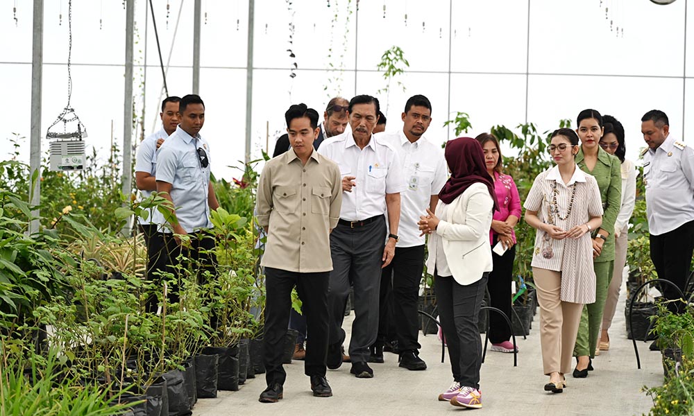Wapres Gibran Apresiasi Inovasi Riset dan Hilirisasi di Taman Sains Teknologi Herbal