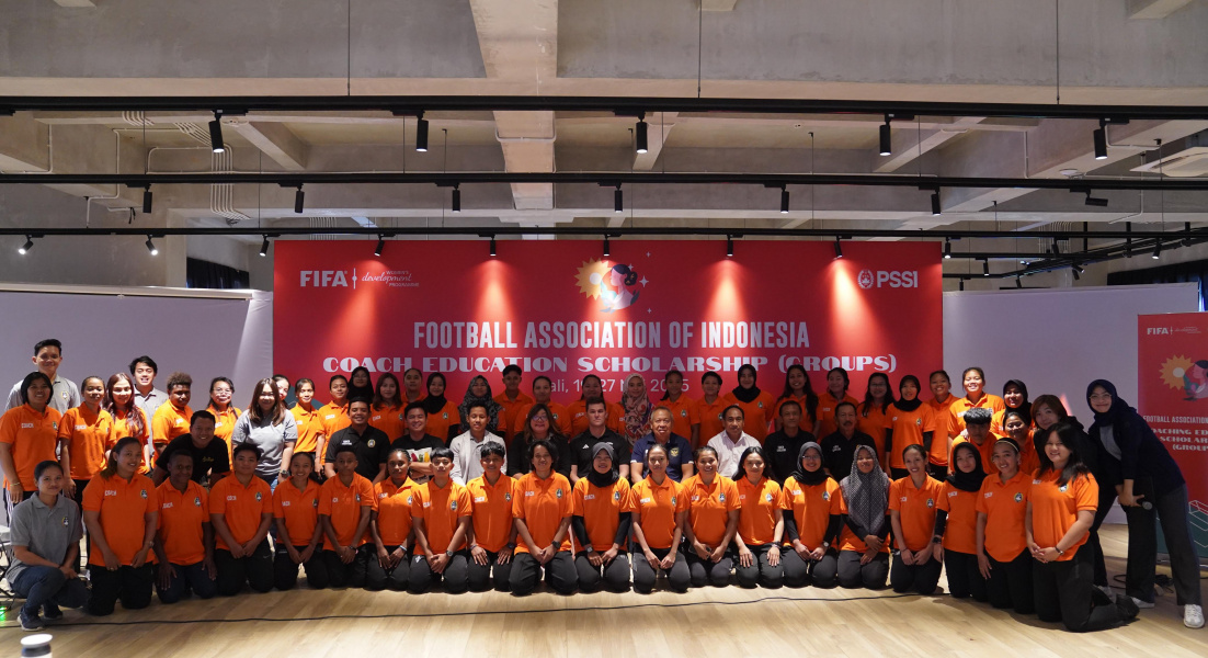 Indonesia Jadi Negara Pertama Gelar Program Lisensi D Sepak Bola Wanita FIFA di Asia