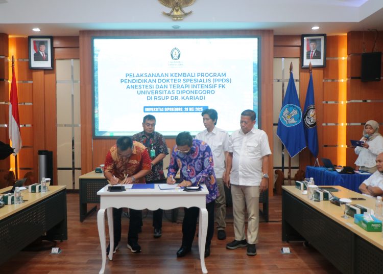Program PPDS Anestesi RSUP Dr Kariadi dan FK UNDIP Kembali Berjalan