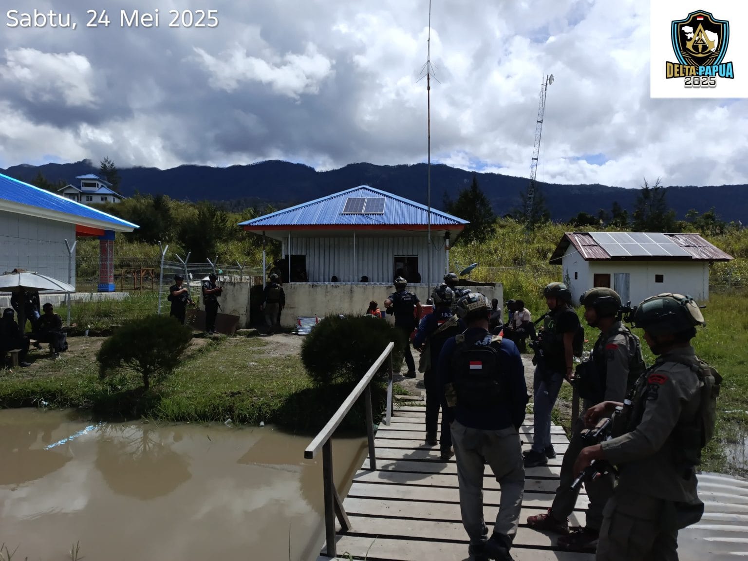 Satgas Damai Cartenz Amankan Bandara Ilaga dari Gangguan Keamanan, Penerbangan Tetap Berjalan
