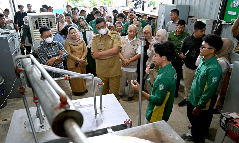 Pengelolaan Sampah Terpadu Diresmikan, Bobby Nasution Harap Atasi Masalah Sampah