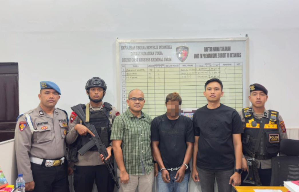 Pelaku Pembacokan Jaksa Kejari Deliserdang Berhasil Ditangkap Polisi