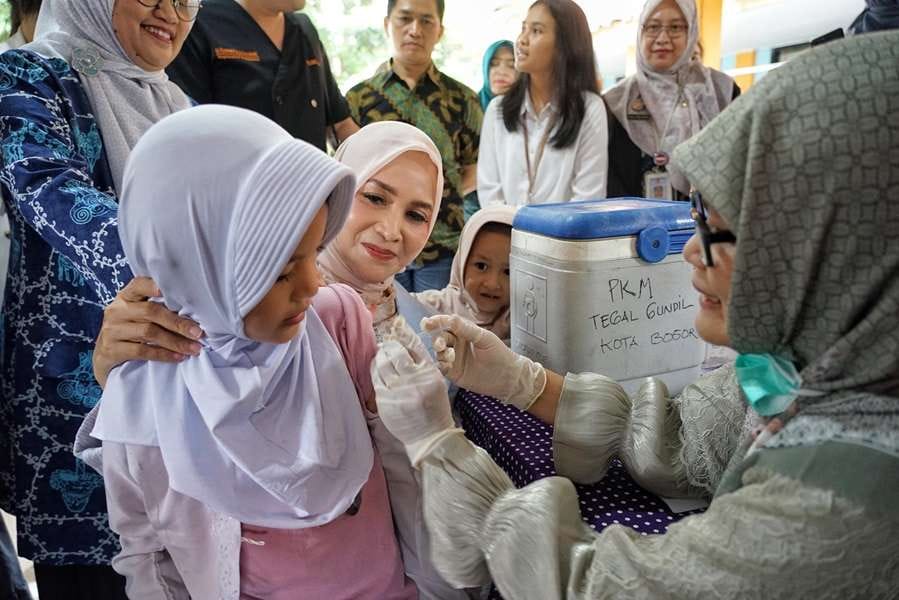 Pemko Bogor Gencarkan Edukasi dan Vaksinasi Anak, Targetkan Generasi Sehat 2045