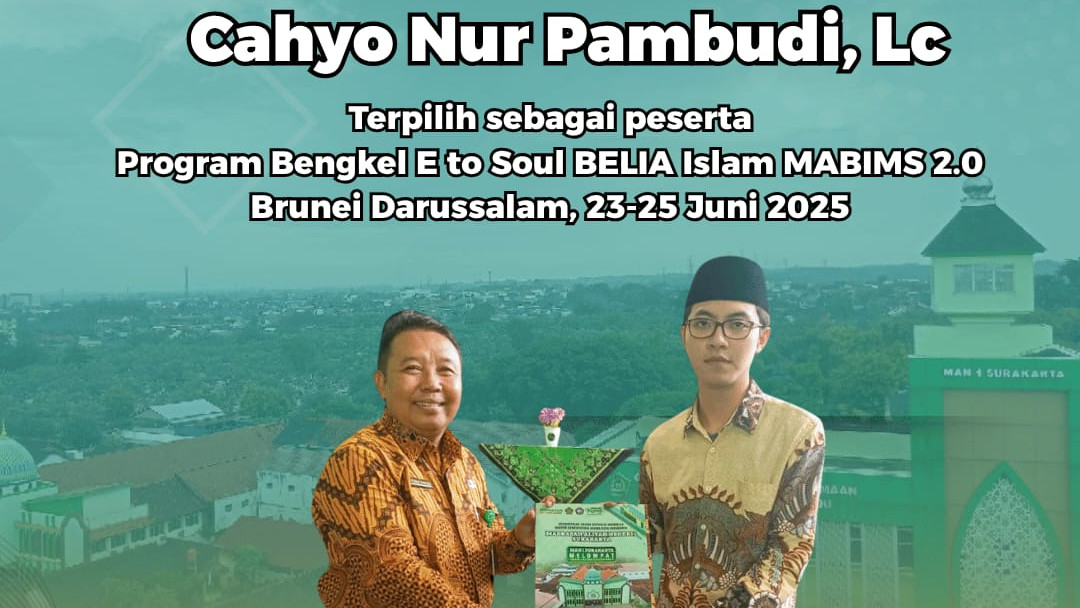 Wakili Indonesia, Guru MAN 1 Surakarta Ikut Program BELIA Islam MABIMS 2.0 Brunei Darussalam