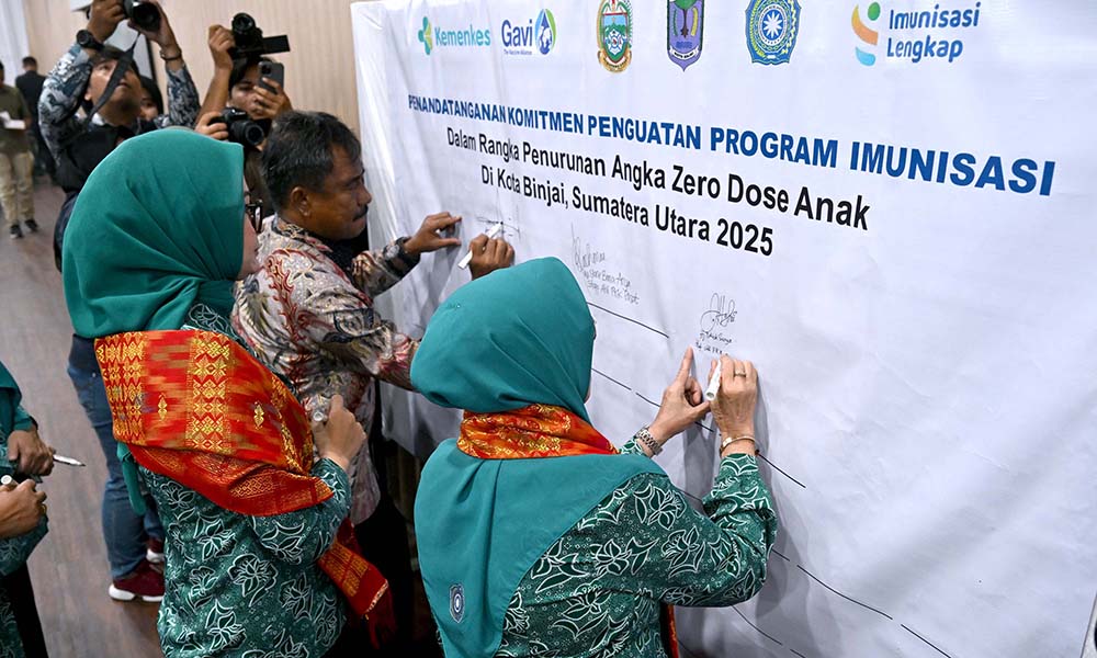 PKK Sumut Dorong Cakupan Imunisasi, Dukung Target Zero Dose