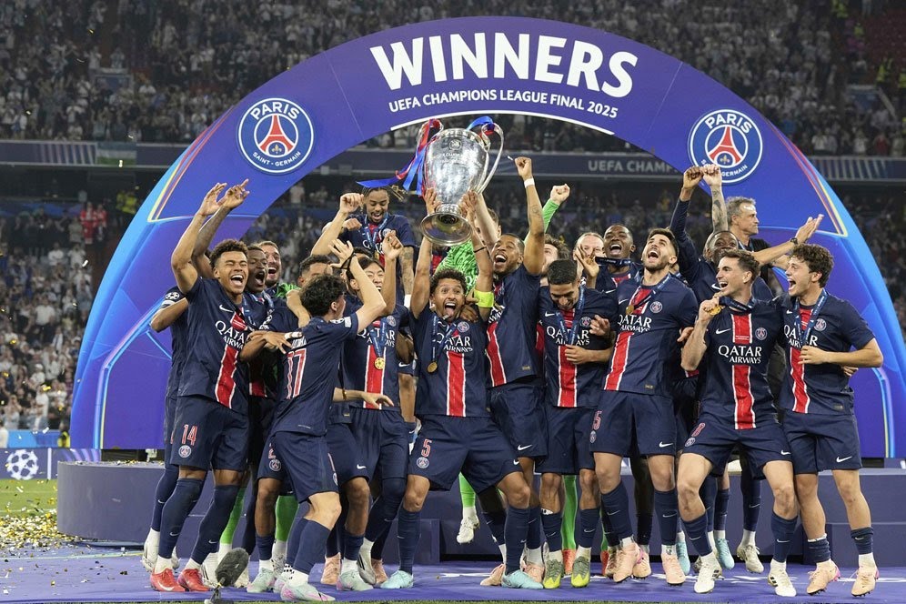 PSG Hancurkan Inter Milan 5-0, Raih Gelar Juara Liga Champions 2024/2025