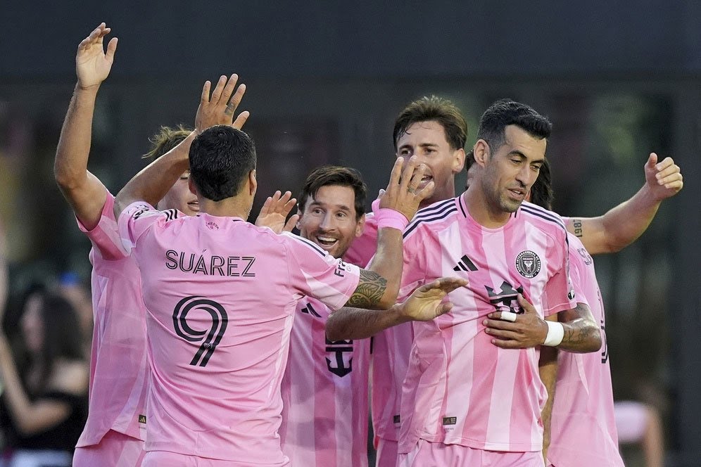 Messi Menggila, Inter Miami Hancurkan Columbus Crew 5-1