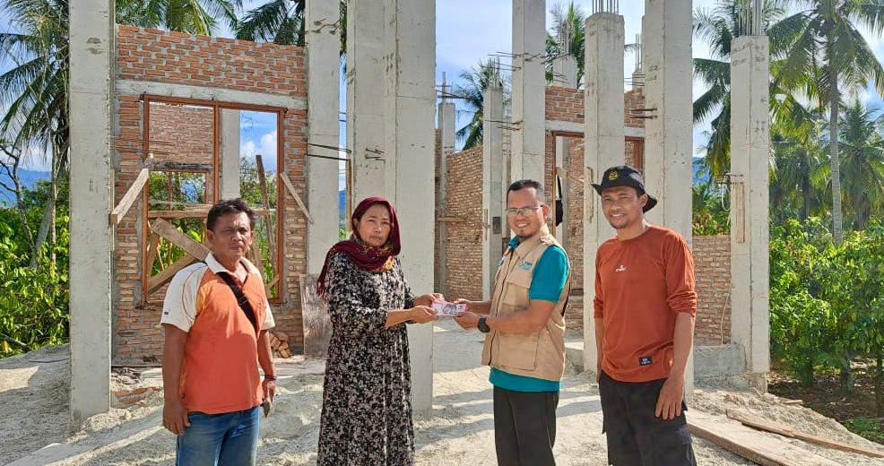 Wujud Kepedulian Sosial, Bersama YBM PLN UIP SBU Dukung Pembangunan Masjid di Daerah Terpencil