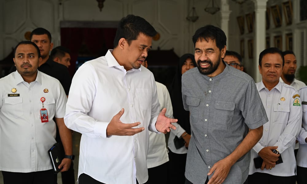 Gubernur Sumut Temui Gubernur Aceh Bahas Empat Pulau Perbatasan