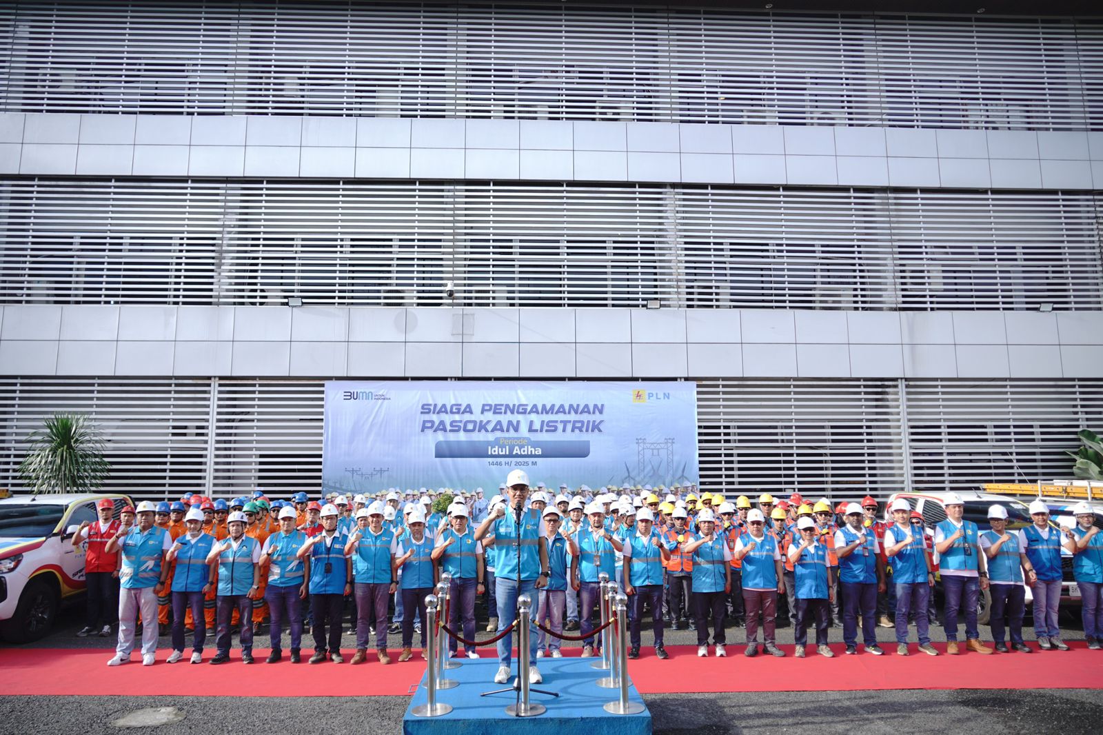 PLN UID Sumatera Utara Gelar Apel Siaga Kelistrikan Sambut Idul Adha 1446 H