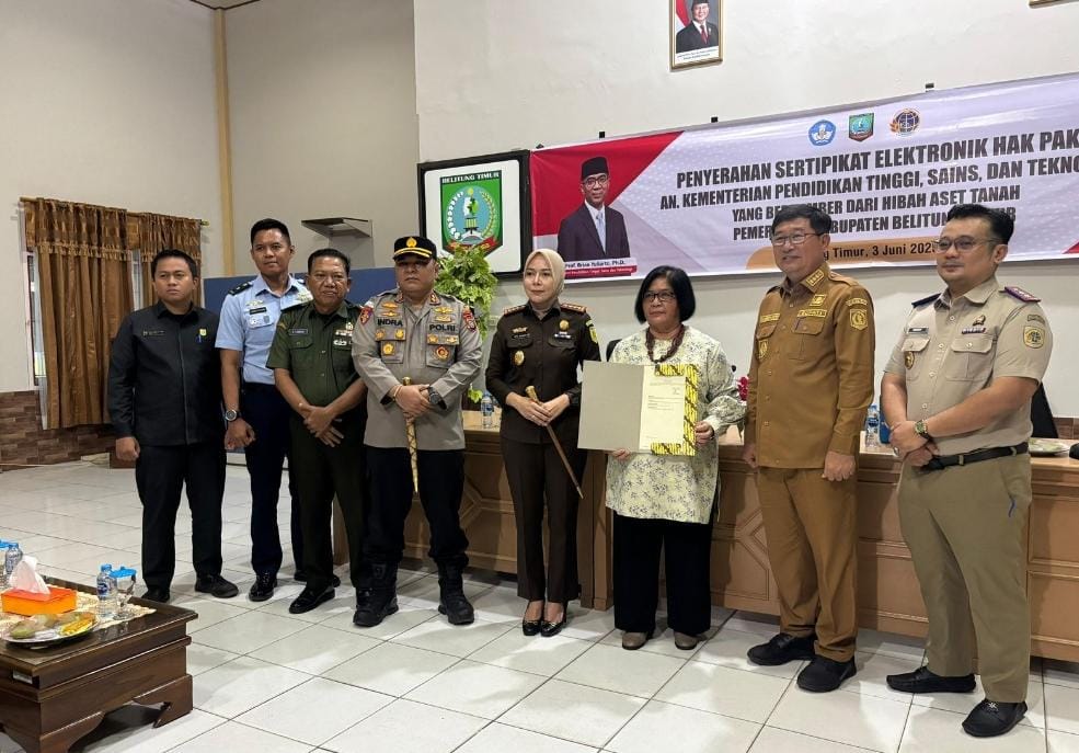 SMA Garuda Hadir di Belitung Timur, Pemerintah Tegaskan Komitmen Pemerataan Pendidikan