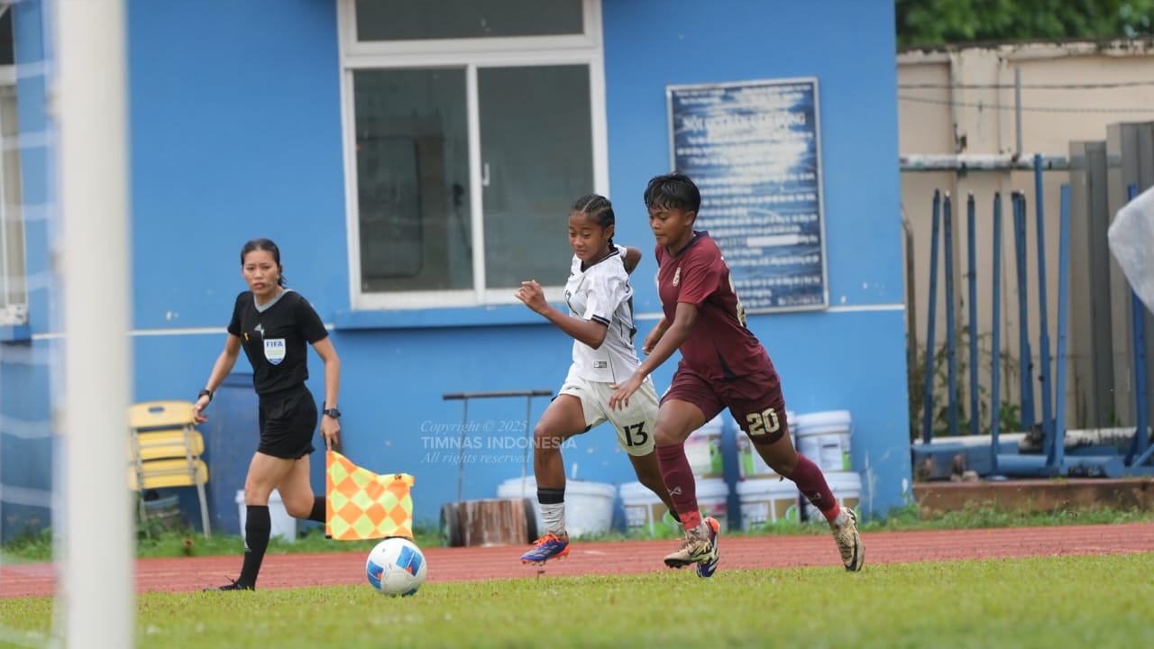 Timnas Putri U-19 Indonesia Takluk dari Thailand di Laga Perdana ASEAN U-19 Girls  Championship 2025
