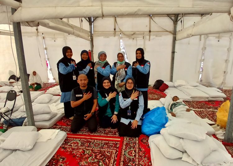 Puncak Haji 2025 Terkendali, Dirjen SDM Kesehatan Apresiasi Kinerja Petugas Kesehatan Indonesia di Tanah Suci