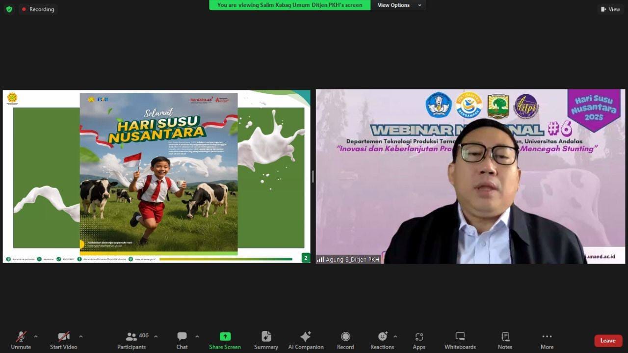 Peringati Hari Susu Nusantara, Pemerintah Dorong Konsumsi Susu sebagai Solusi Strategis Cegah Stunting