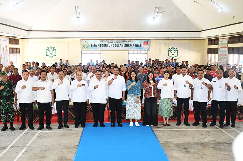 Gubernur Sumut Bobby Nasution Wujudkan SMA Plus Pertama di Nias