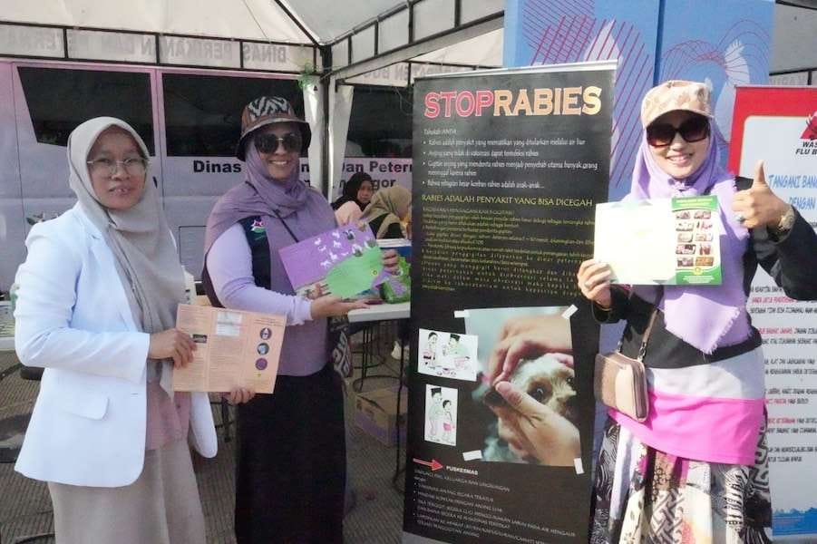 Diskanak Kabupaten Bogor Hadirkan Layanan Kesehatan Hewan Gratis di Kabogorfest 2025