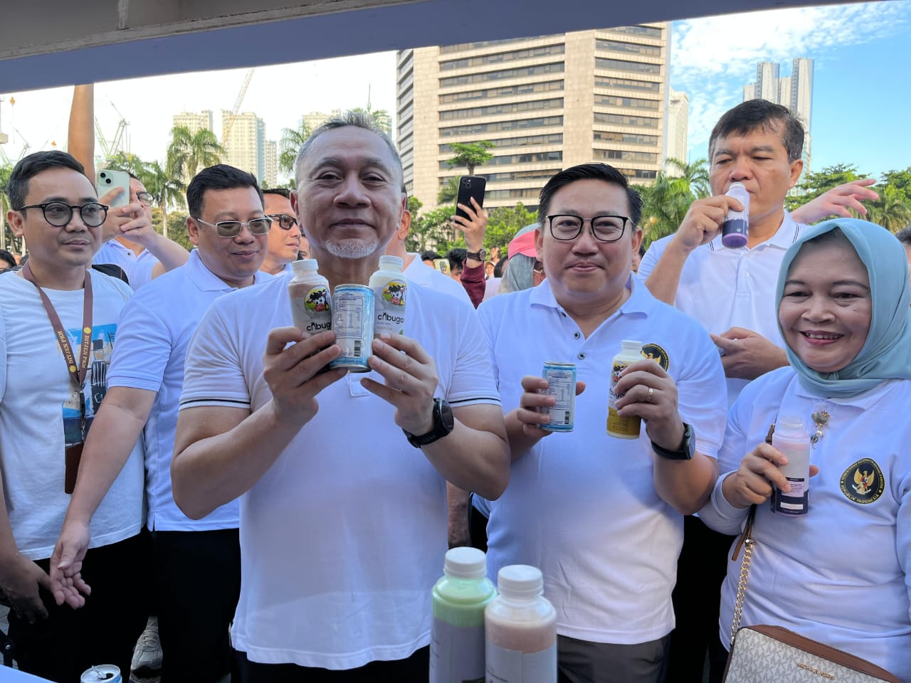 Peringatan Hari Susu Nusantara 2025 Meriah di CFD Jakarta, Pemerintah Dorong Konsumsi Susu Nasional