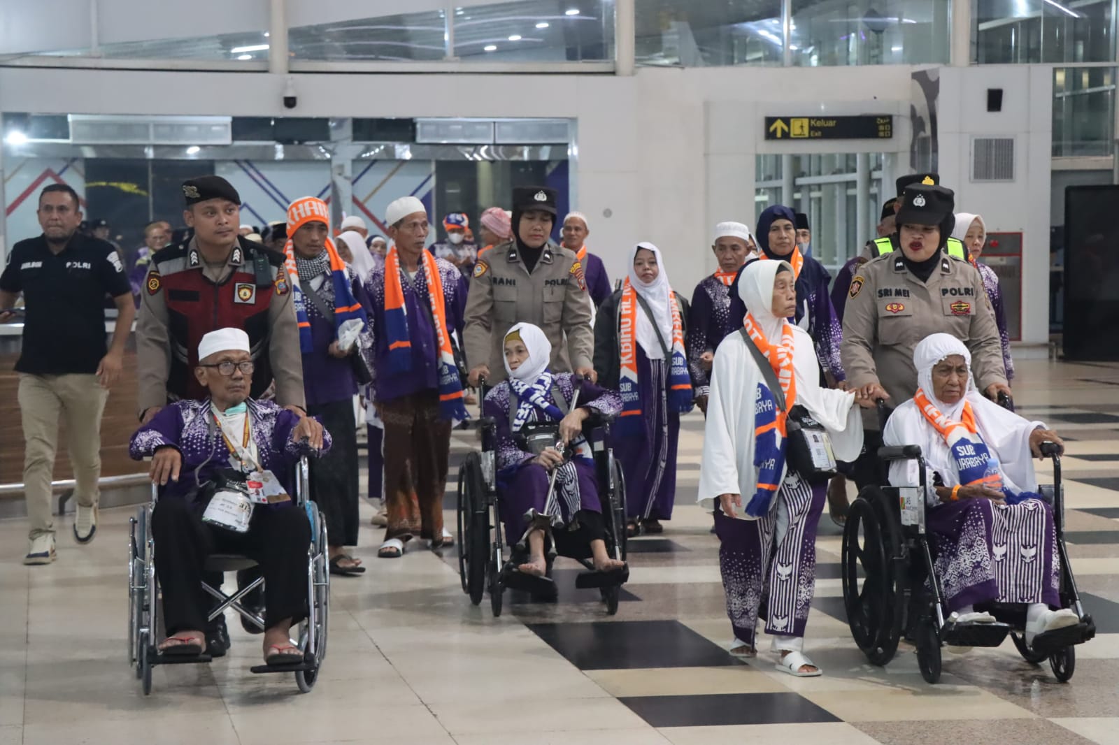 Polda Sumut Amankan Keberangkatan 376 Jemaah Haji dari Kualanamu Pasca Ancaman Bom