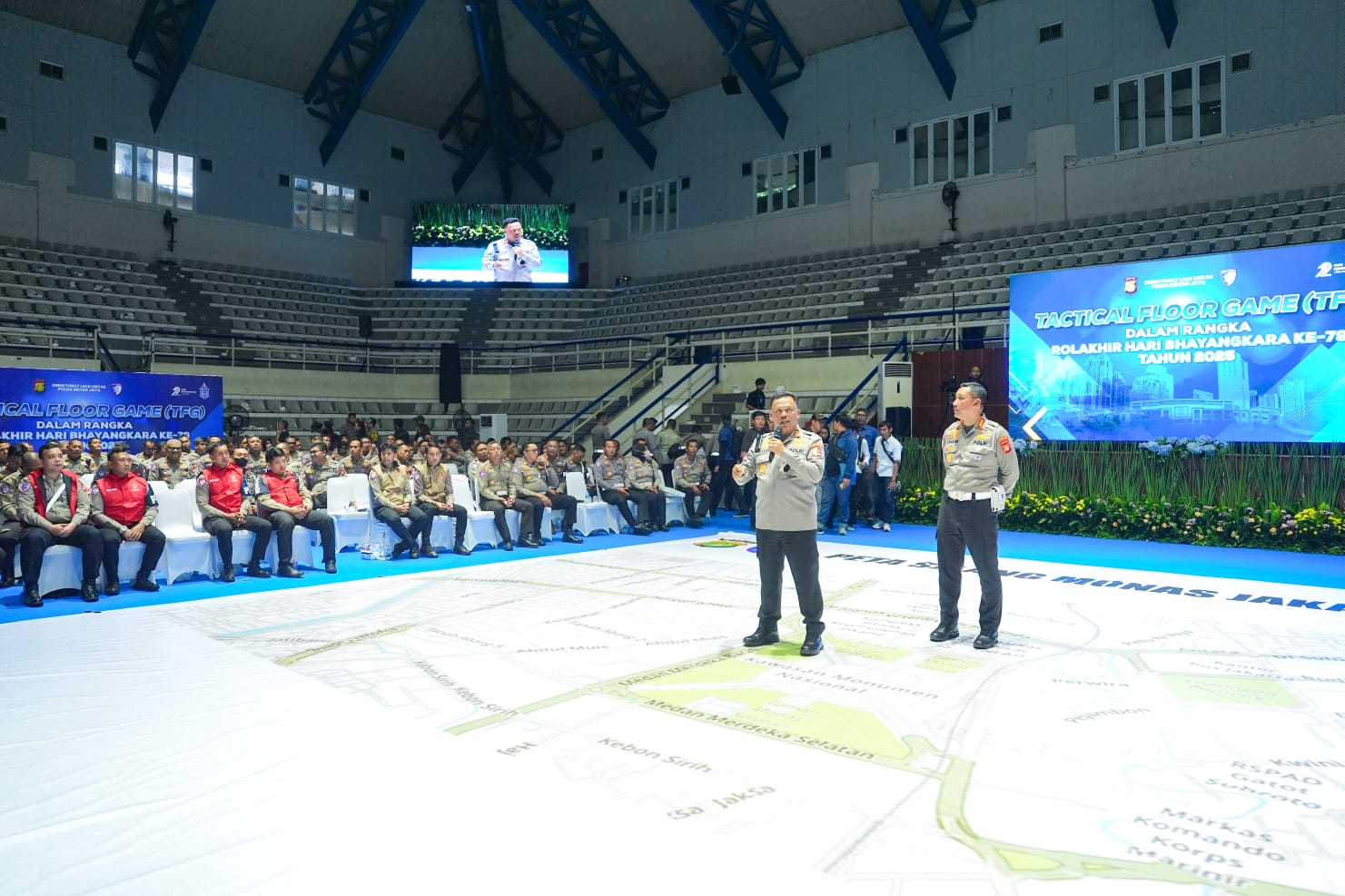 5.800 Personel Dikerahkan Amankan Puncak HUT ke-79 Bhayangkara di Monas